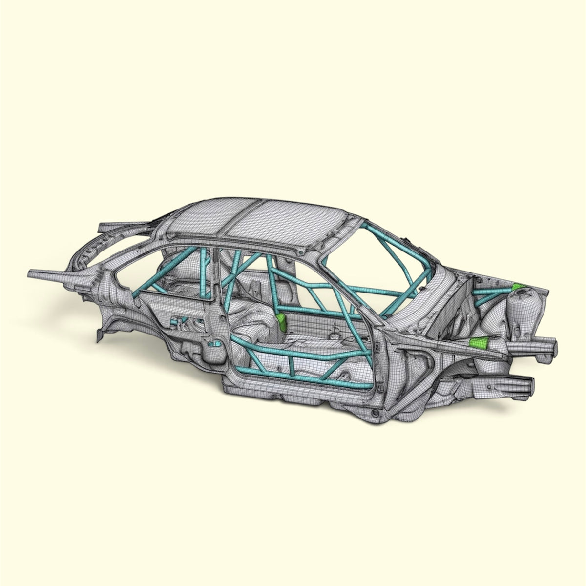 E36 Coupe Roll Cage